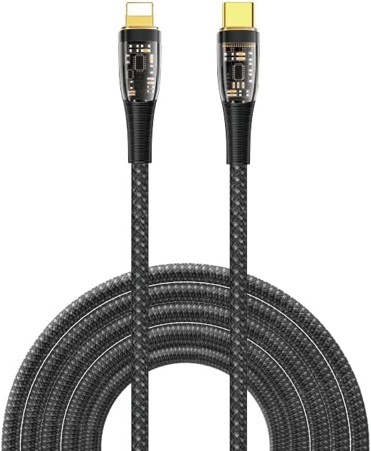 WIWU Data Cable TM01 20W PD Type-C To Lightning 1.2m - Black WIWU Data Cable TM01 20W PD Type-C To Lightning 1.2m - Black